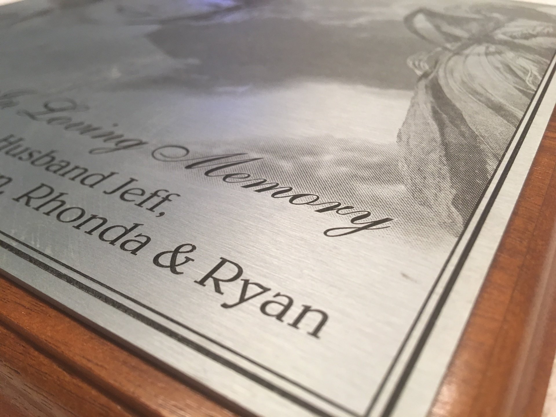 Deceased Plaque VisionMark Nameplate Company
